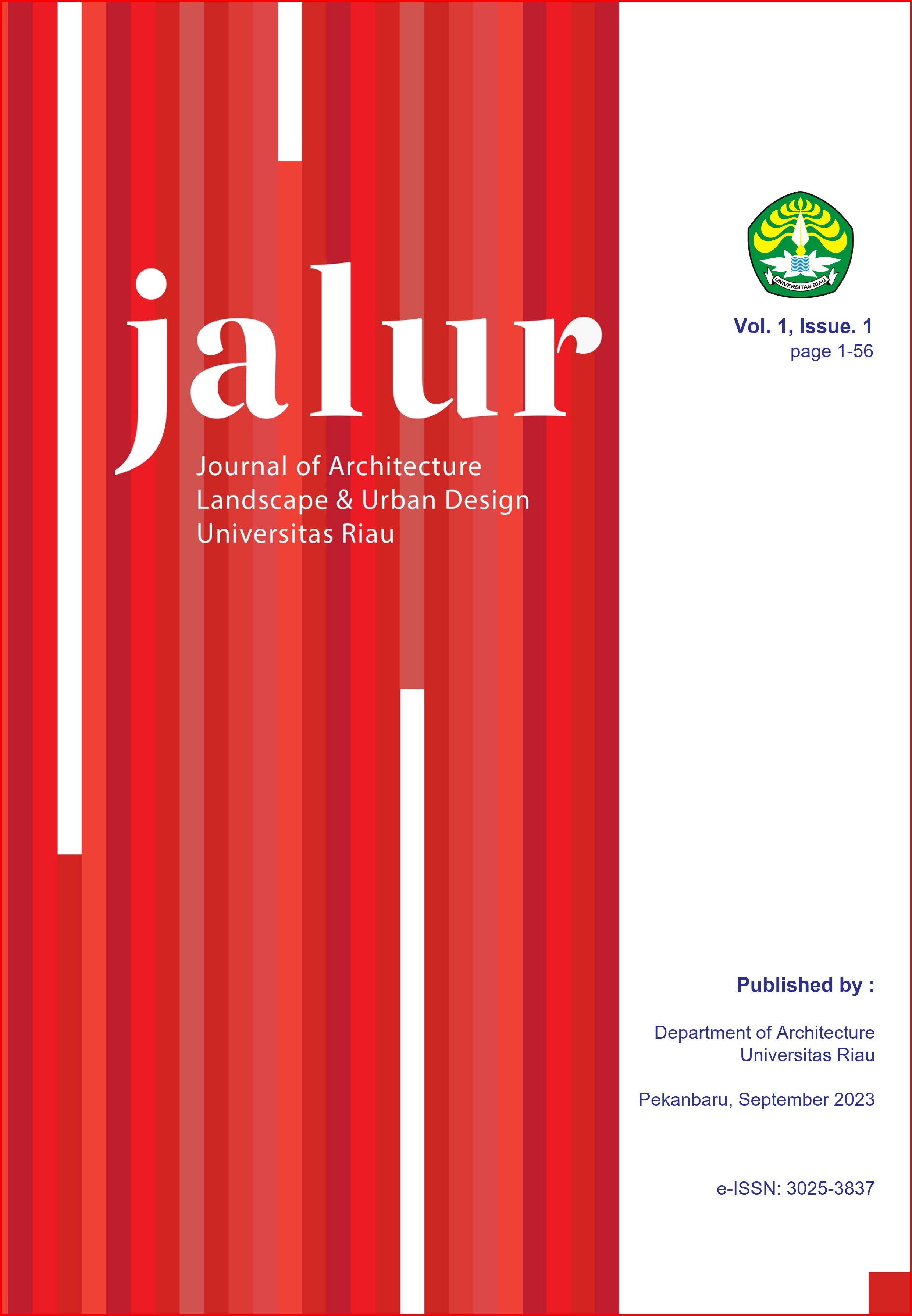 					View Vol. 1 No. 1 (2023): September
				